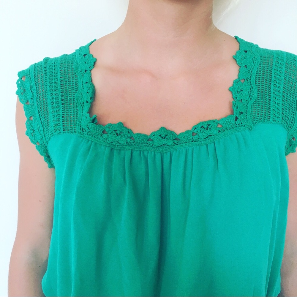 Kelly green dress